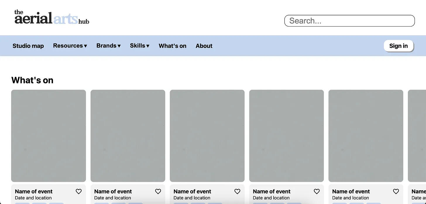 The Aerial Arts Hub The Aerial Arts Hub