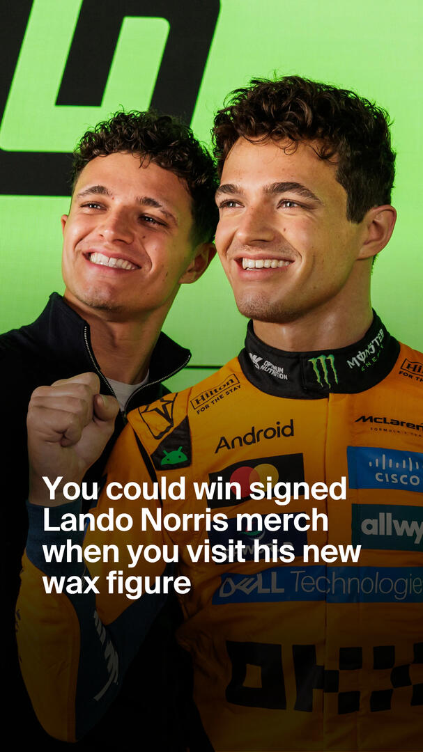 Lando Norris at Madame Tussauds Lando Norris at Madame Tussauds